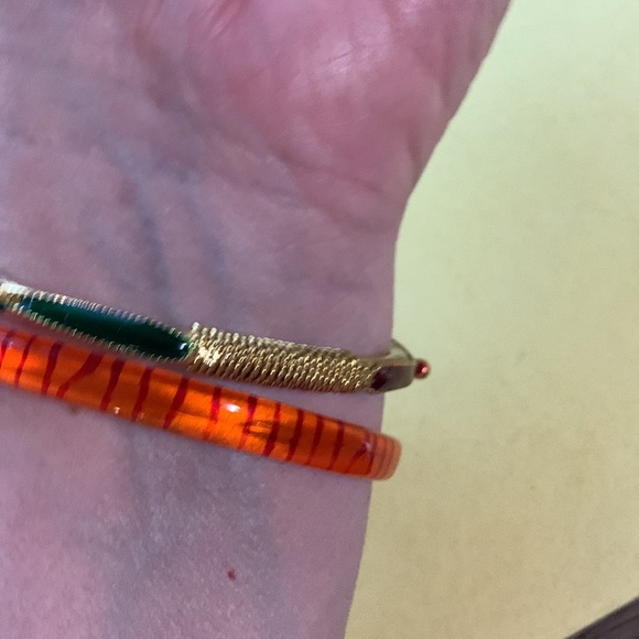 Two very different bangles, together they work - Picture 4 of 6